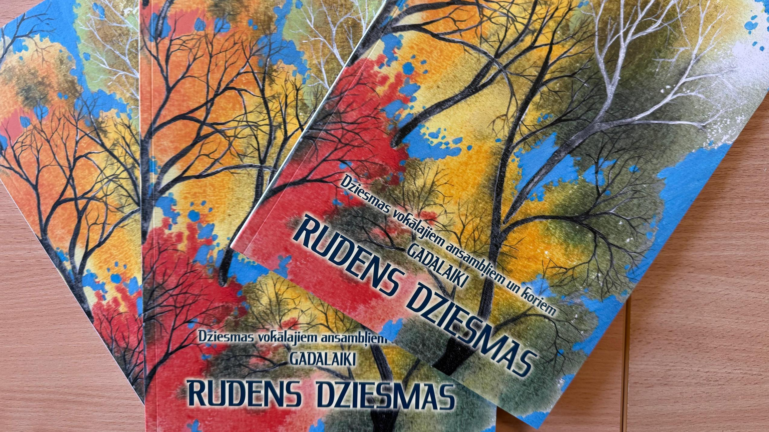 Izdots jauns nošu krājums vokālajiem ansambļiem un koriem