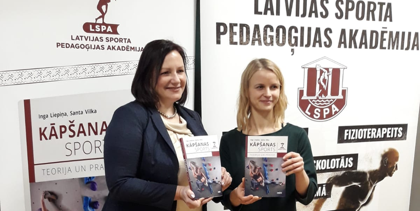 Iznākusi grāmata „Kāpšanas sports. Teorija un prakse”