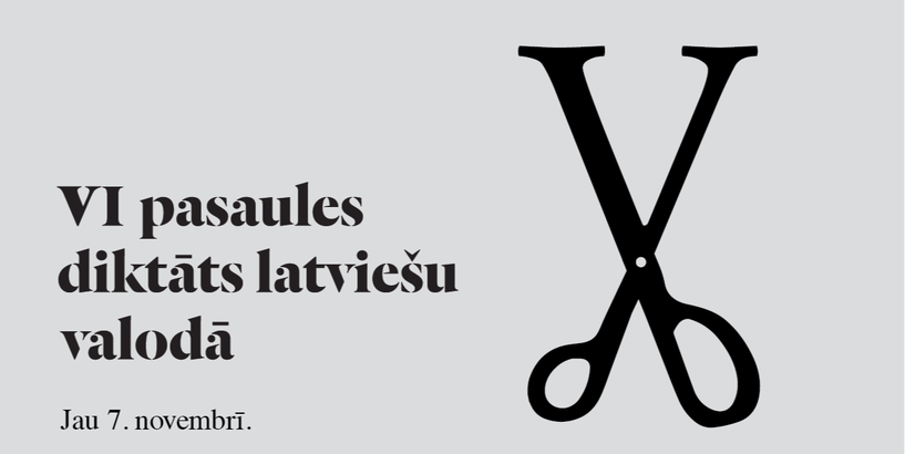 VI pasaules diktāts latviešu valodā notiks tiešsaistē