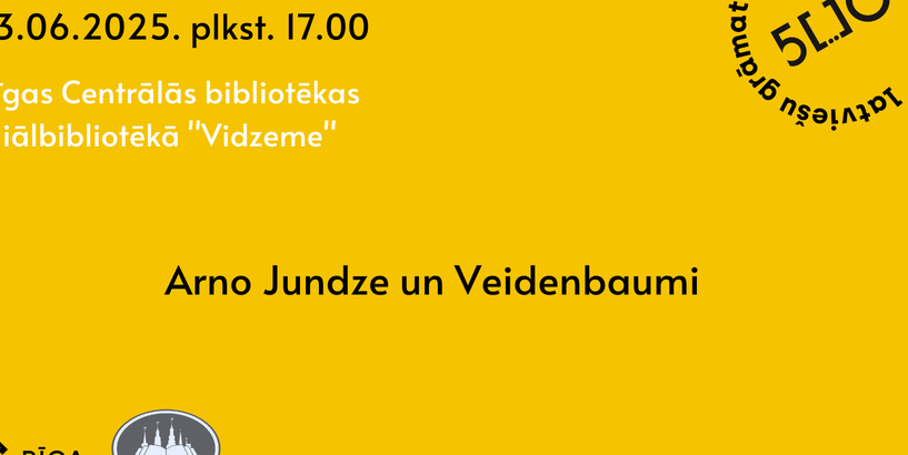 Tikšanās ar rakstnieku Arno Jundzi