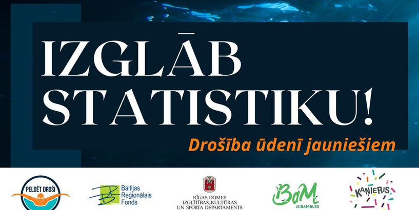  Izglāb statistiku! Drošība ūdenī jauniešiem 