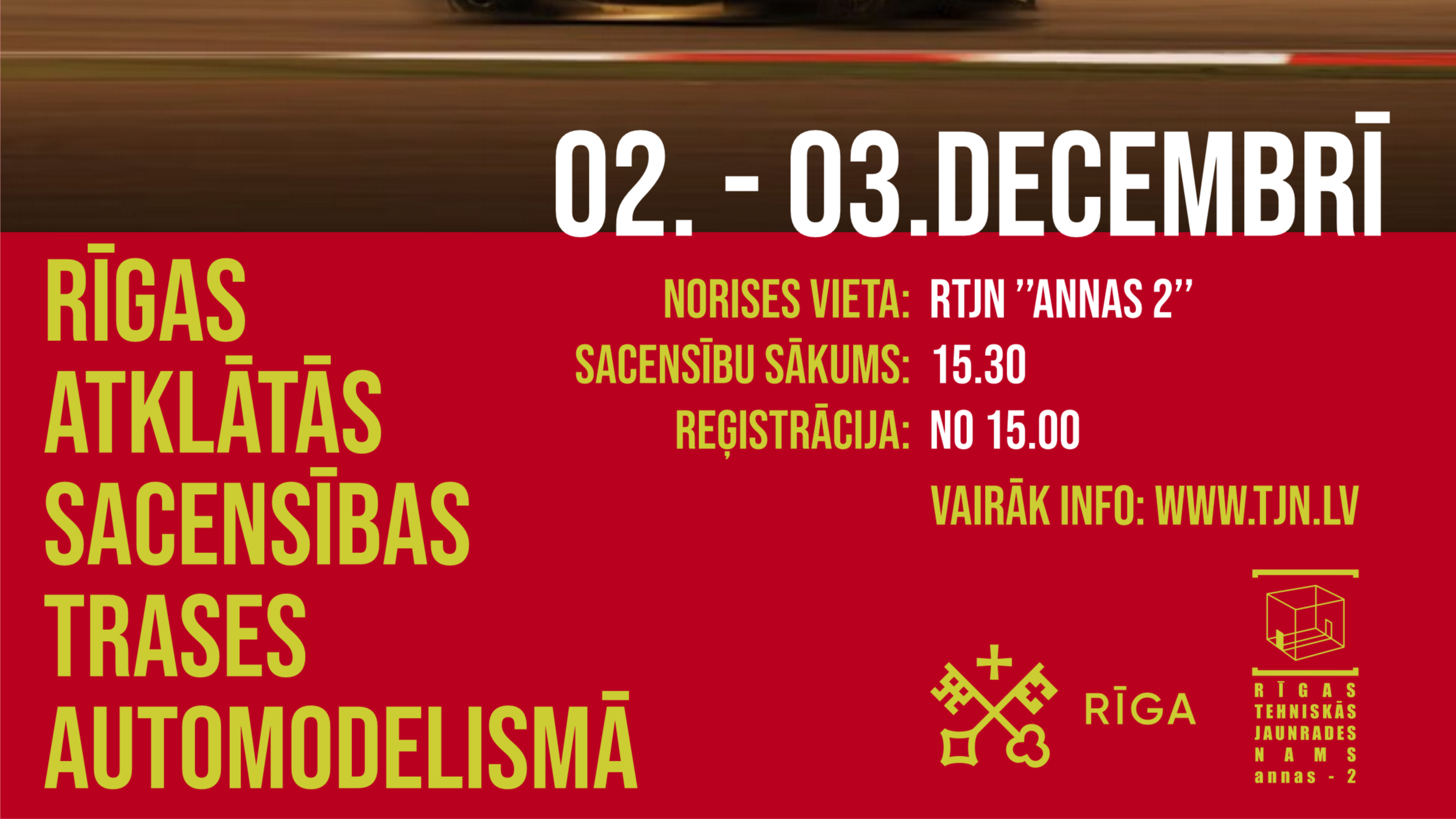 Notiks trases automodelisma sacensības