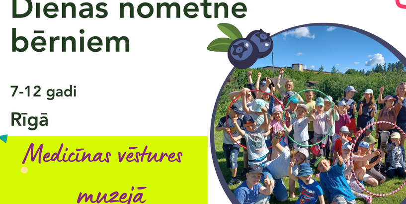 Pavasara brīvlaika nometne Rīgas centrā