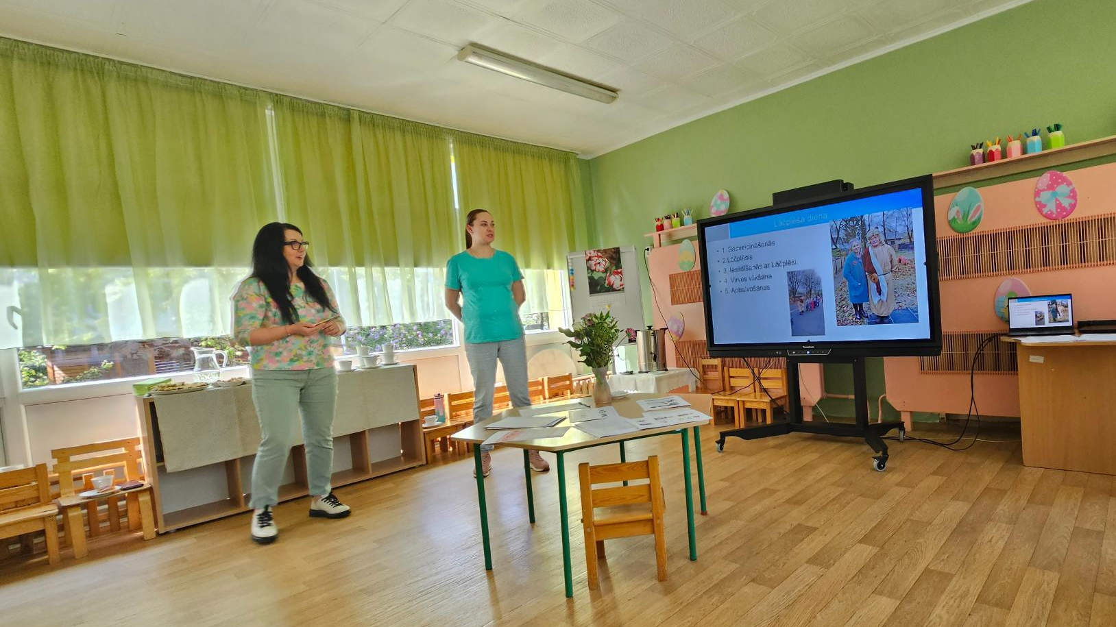 Pieredzes apmaiņas pasākums pirmsskolas izglītības iestāžu sporta pedagogiem