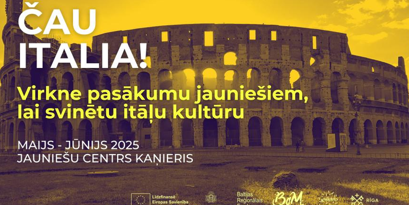 Itāļu kultūras pasākumi jauniešiem