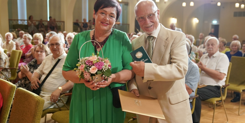 Rīgā sveiks Zelta kāzu jubilārus