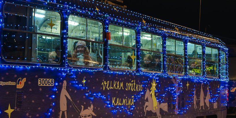 Ziemassvētkos sabiedriskais transports kursēs pēc brīvdienu grafika
