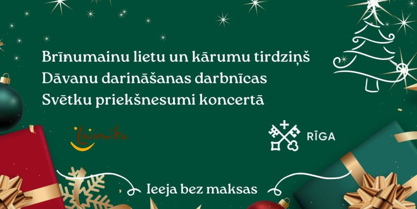 Ziemassvētku tirdziņš “Satikšanās 12. mēnesī”