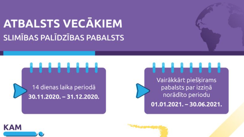 Bērna pieskatīšanai vecāki var izmantot slimības palīdzības pabalstu