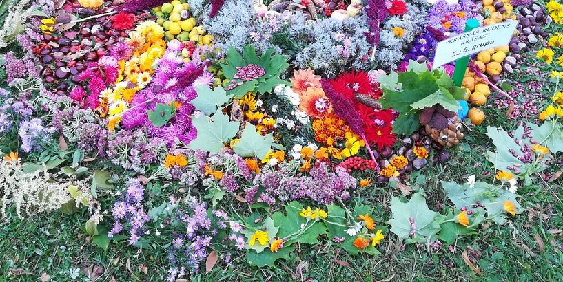 Rudens krāsas ievijās Rīgas Ziepniekkalna pirmsskolā