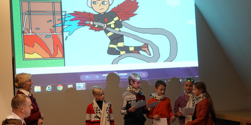 Noslēdzies ugunsdrošības konkurss Rīgas 4. klašu skolēniem
