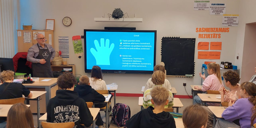 Rīgas pamatskolas "Rīdze”  STEM nodarbības