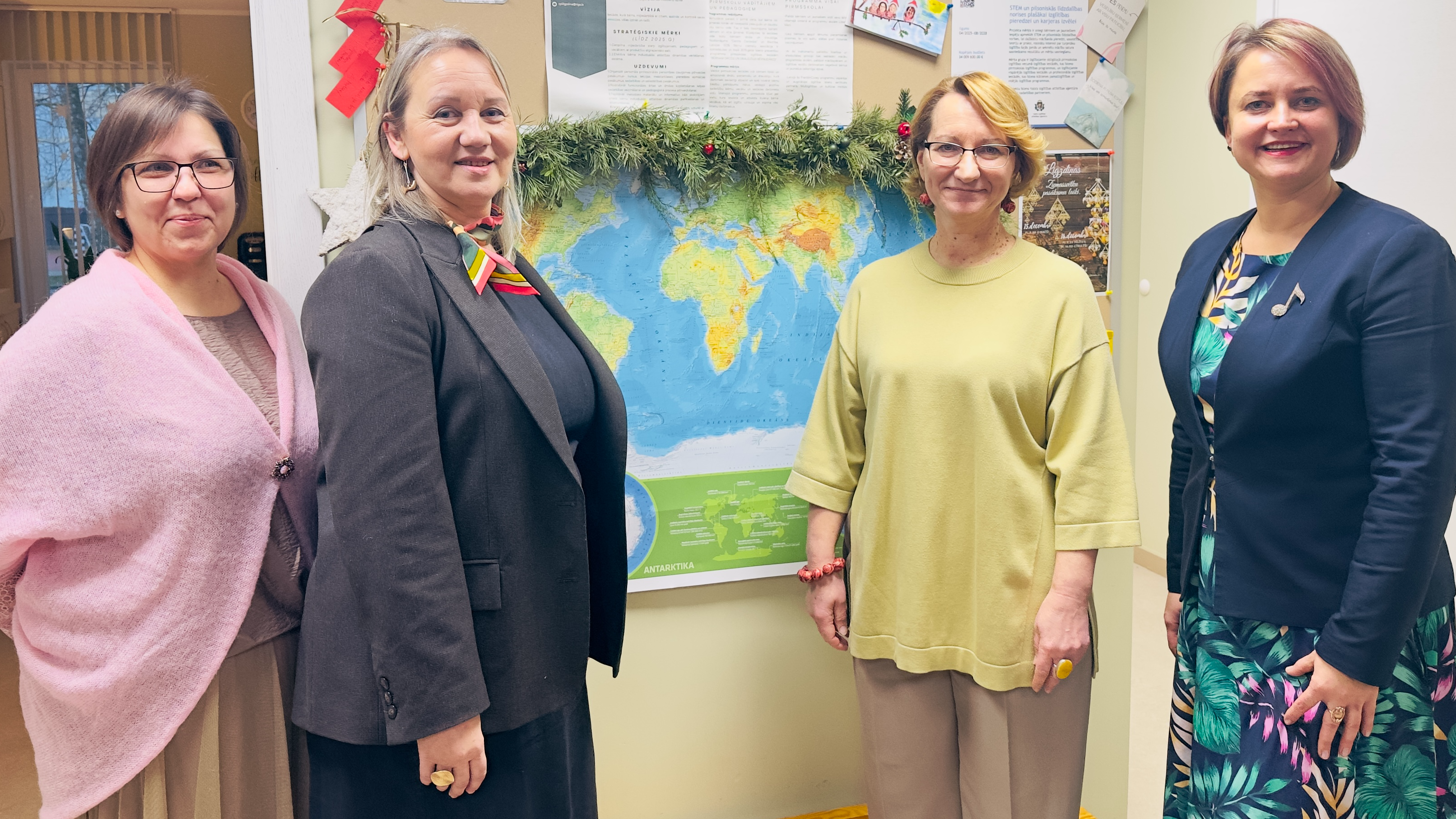 Izglītības un zinātnes ministres Daces Melbārdes vizīte Rīgas pirmsskolas izglītības iestādē “Ligzdiņa” 