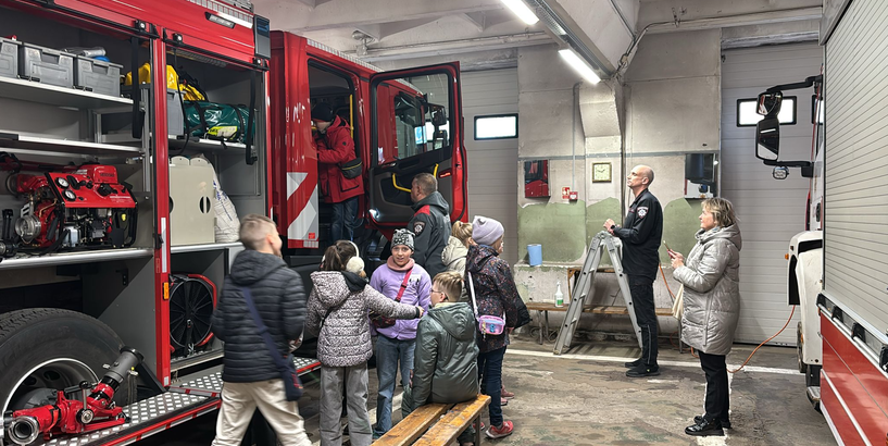 Rīgas 72. vidusskolas sadarbība ar Ugunsdrošības un civilās aizsardzības koledžu
