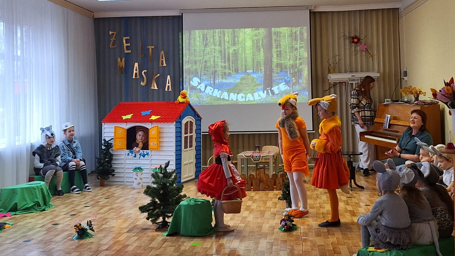 Teātra festivāls Rīgas 231. pirmsskolas izglītības iestādē