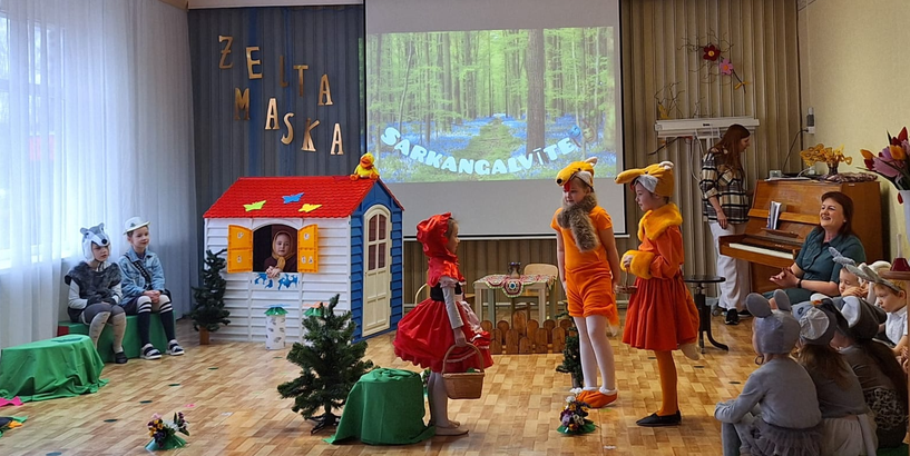 Teātra festivāls Rīgas 231. pirmsskolas izglītības iestādē