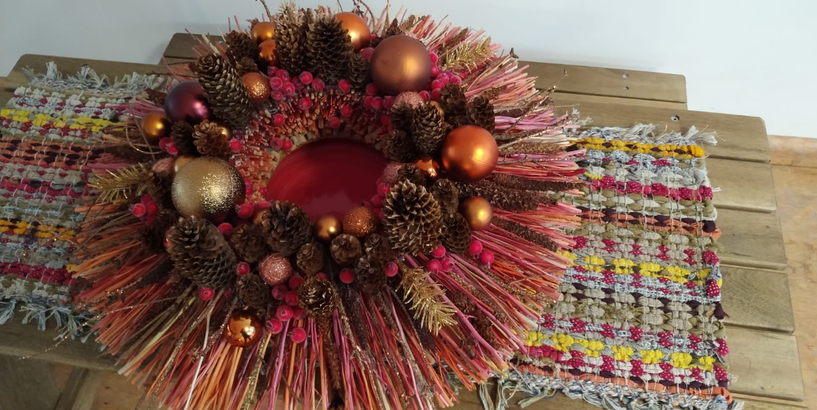 Bišu vaska pārvērtības Ziemassvētku noskaņās 