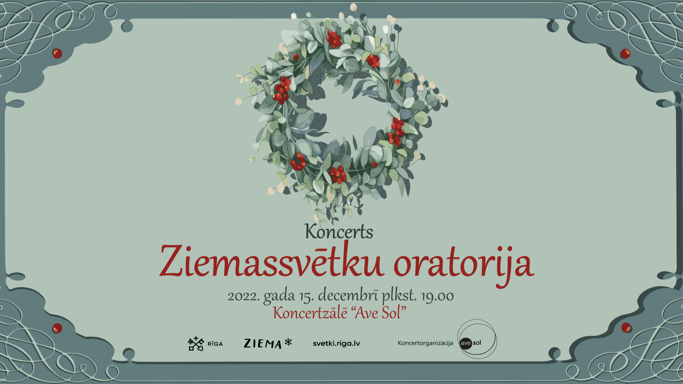 Decembra vidū skanēs koncerts “Ziemassvētku oratorija”