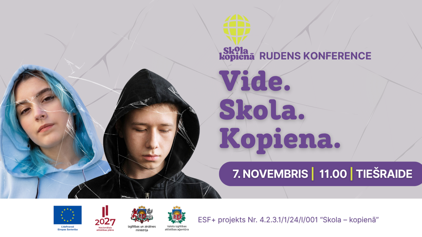 Projekta “Skola – kopienā” rudens konference “Vide. Skola. Kopiena”