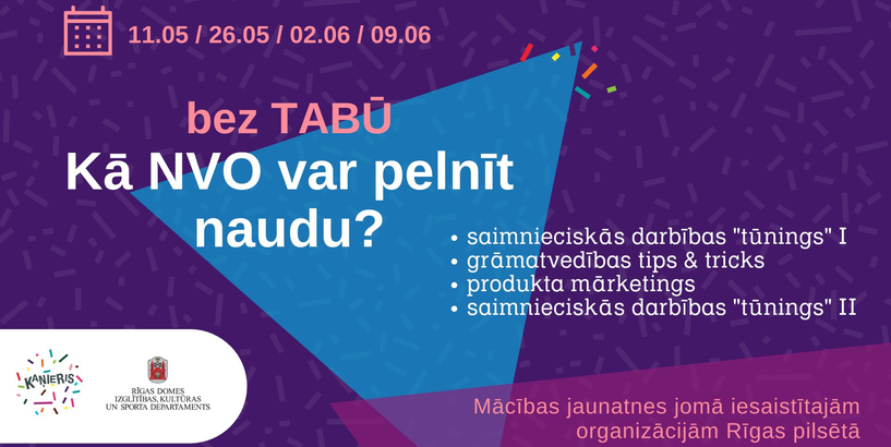 Kā NVO var pelnīt naudu?