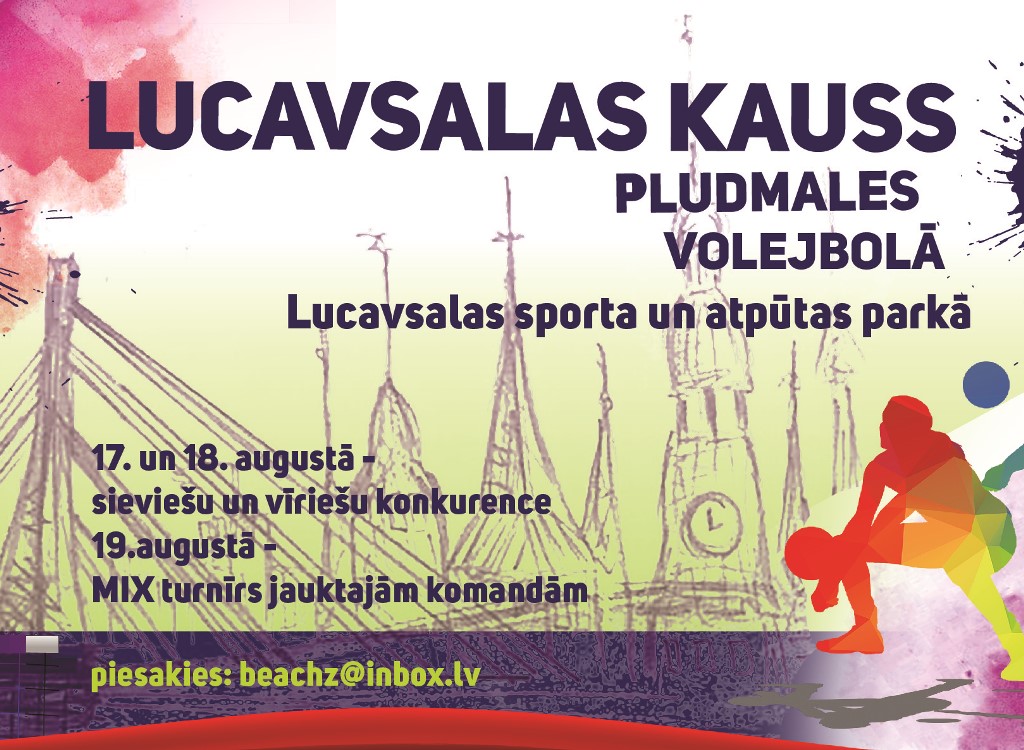 Lucavsalas kausa izcīņa pludmales volejbolā