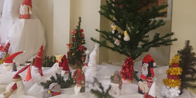 Rūķi Ziemassvētku mežā