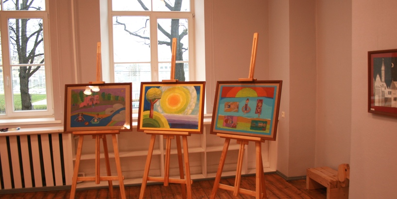 Bērnu mākslas izstāde "Mana Latvija”