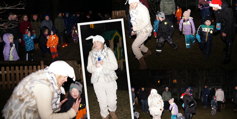 Rūķu prieki Rīgas pirmsskolas izglītības iestādē ”Riekstiņš”