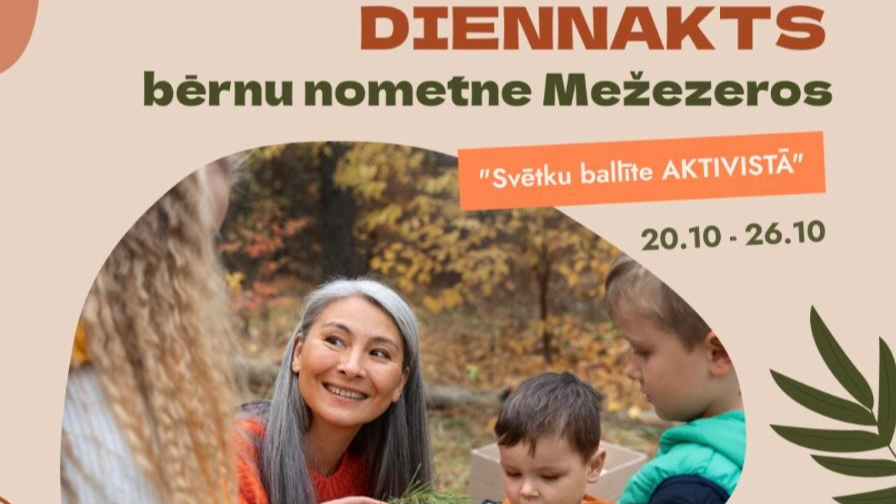 Rudens diennakts nometne "Svētku ballīte AKTIVISTĀ"