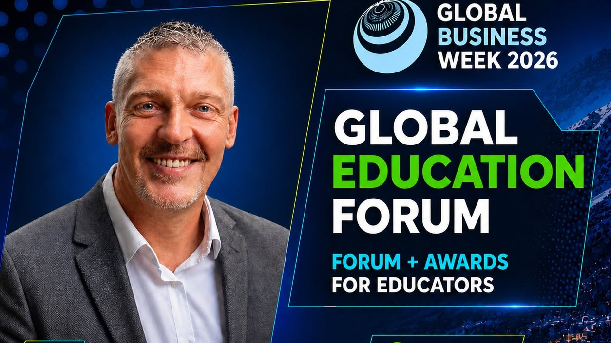 VisLatvijas vidusskolas dibinātājs Arvils Pekuless uzstājas ar runu starptautiskajā "Global Education Forum", Davosā (Šveicē).
