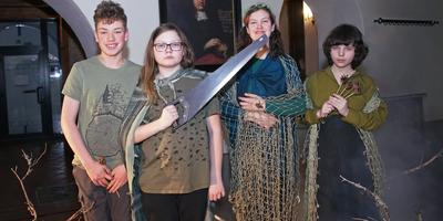 Atklāta Tehniskās jaunrades nama "Annas 2”  audzēkņu darbu izstāde "Annas Mežs” 